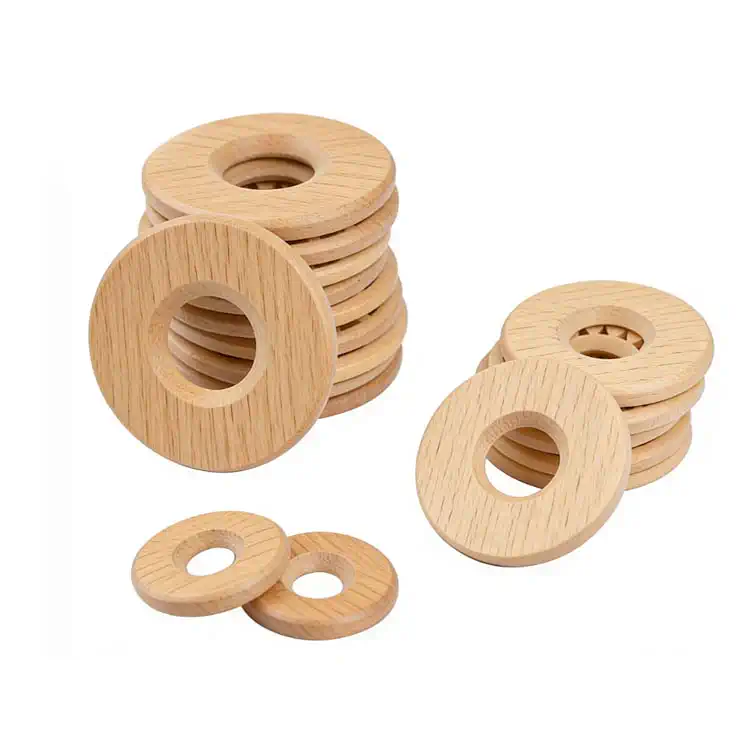 Beech Wood Ring Blanks Custom Decoration Craft