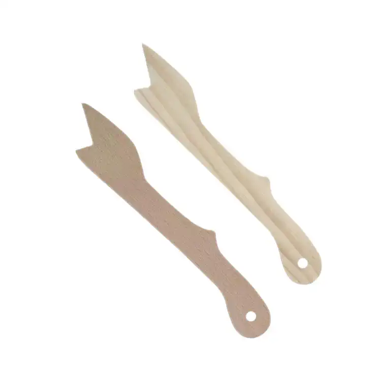 One Piece Solid Wooden Oven Pan Rack Pusher Kitchen Tool