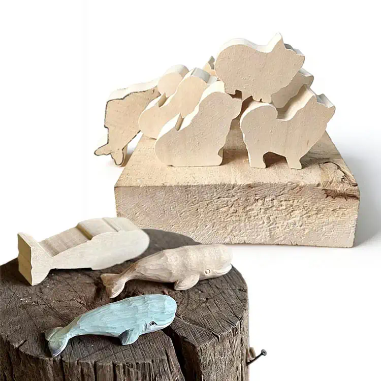 Unfinished Wood Carving Blanks For Custom DIY Craft